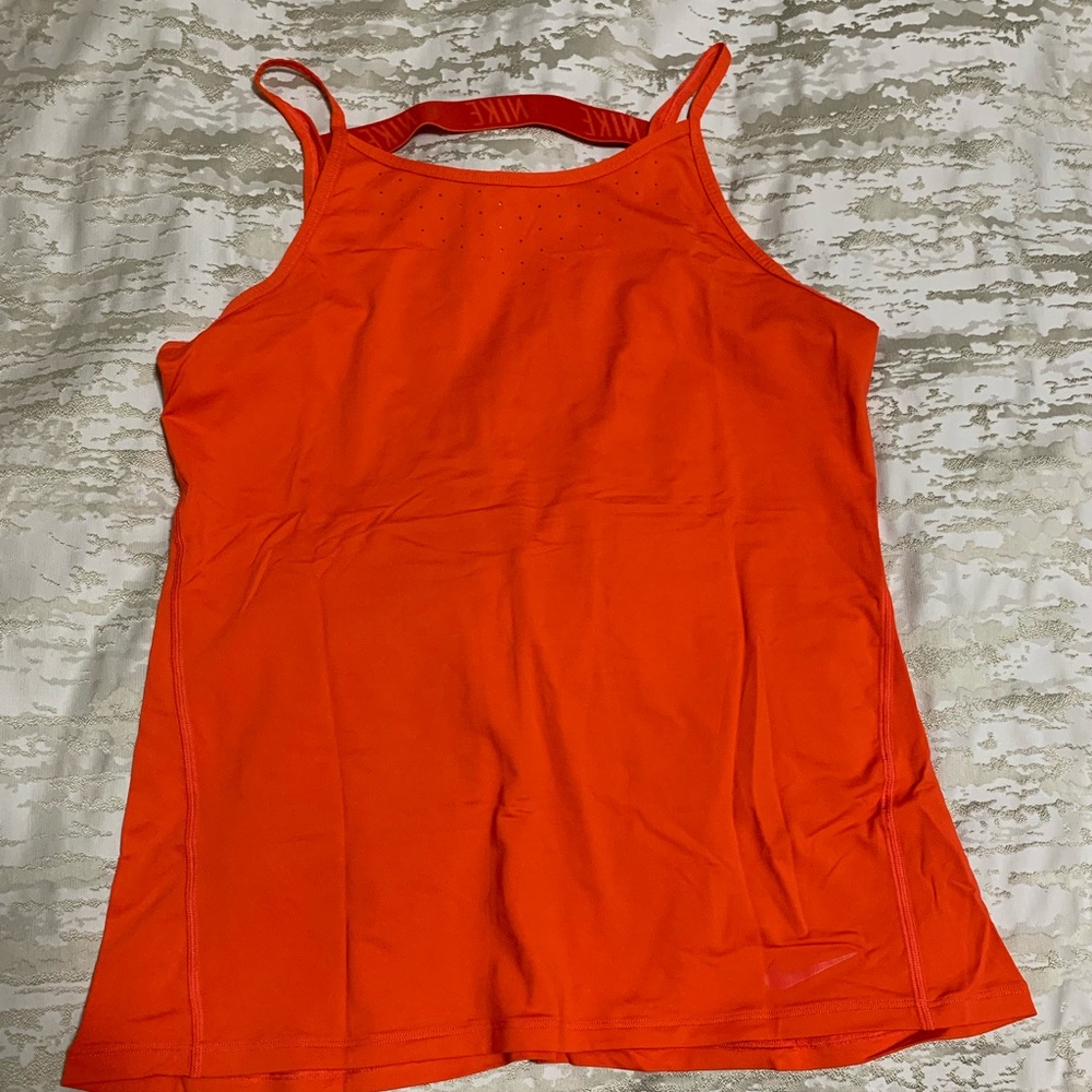 Nike Dri-Fit Orange Top - Size Medium